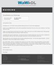 JTL-Wawi Email-Vorlage HTML - ENGLISCH  (Design 01) Mahnung