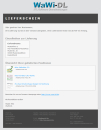 JTL-Wawi Email-Vorlage HTML  (Design 01) Lieferschein